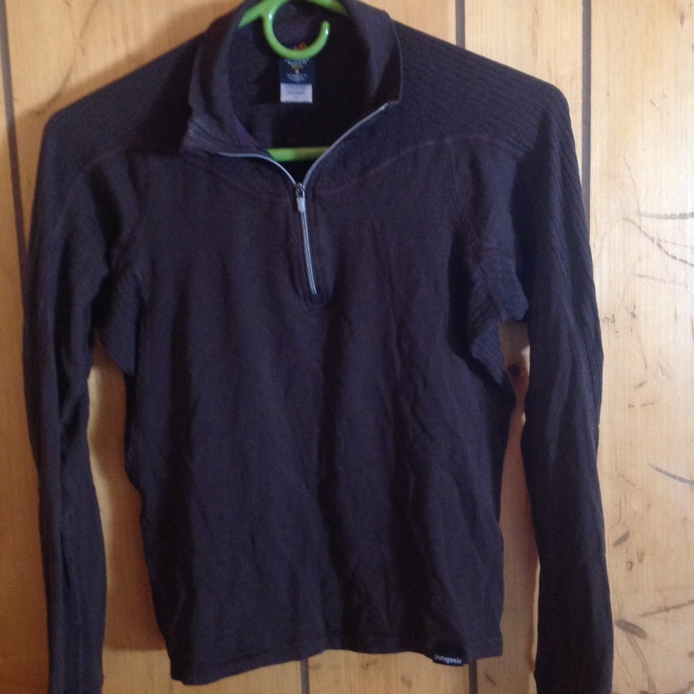 Patagonia wool base layer 1/4 zip